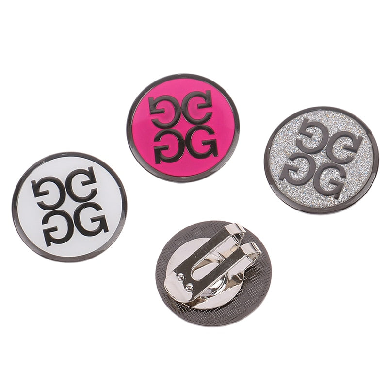 Golf Ball Markers Metal Cap Clip