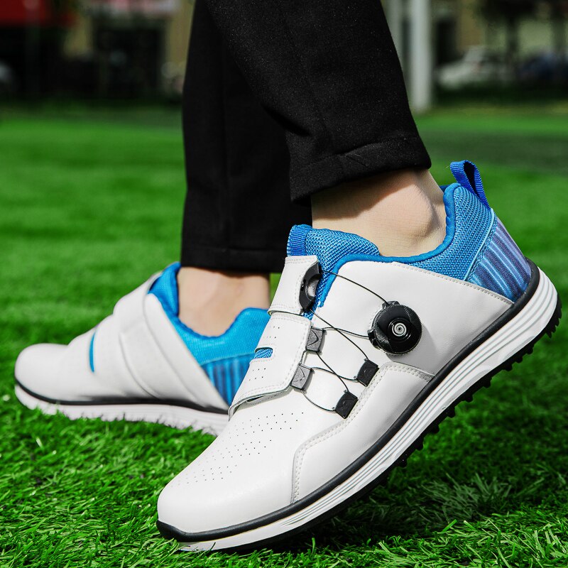 Leather Golfer Sports Shoes
