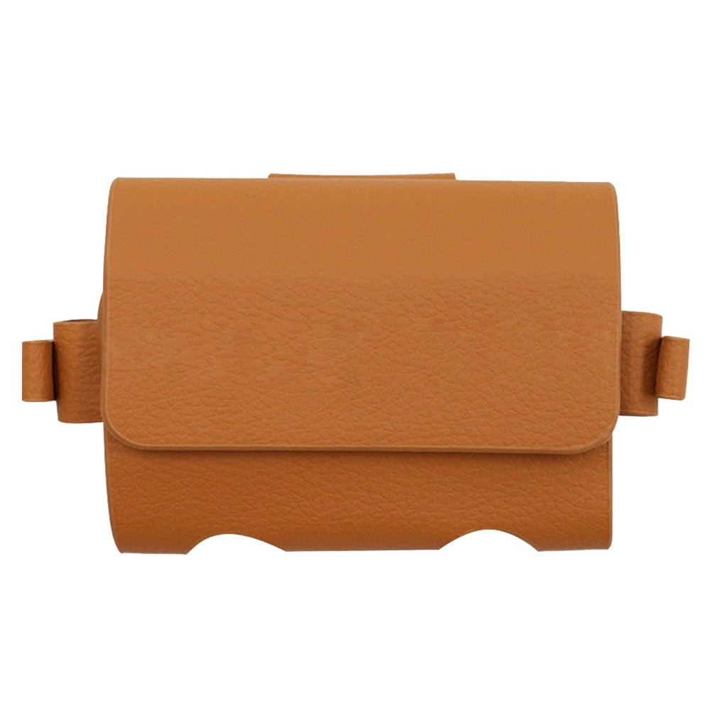Leather Golf Ball Container Mini Pocket