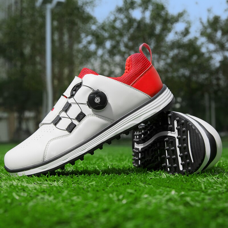 Leather Golfer Sports Shoes