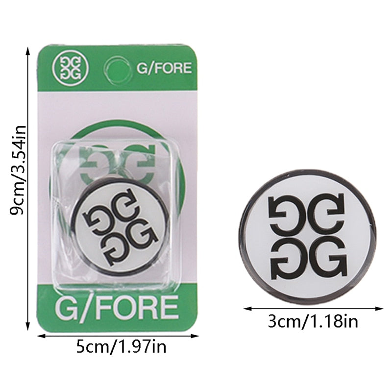 Golf Ball Markers Metal Cap Clip