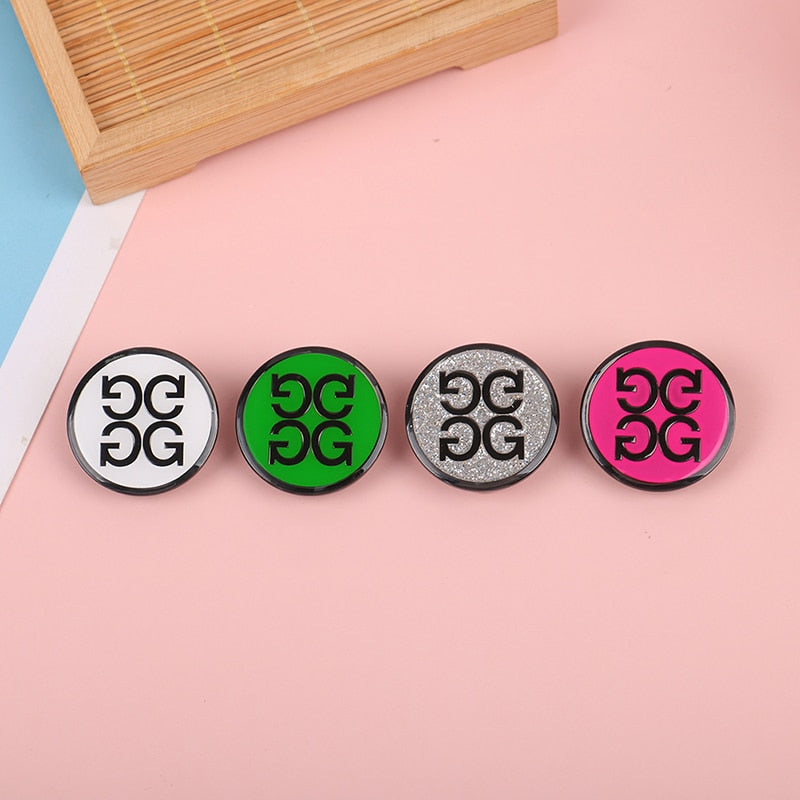 Golf Ball Markers Metal Cap Clip