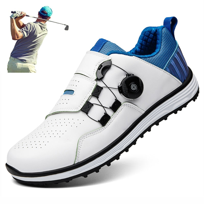 Leather Golfer Sports Shoes