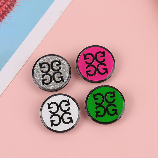 Golf Ball Markers Metal Cap Clip