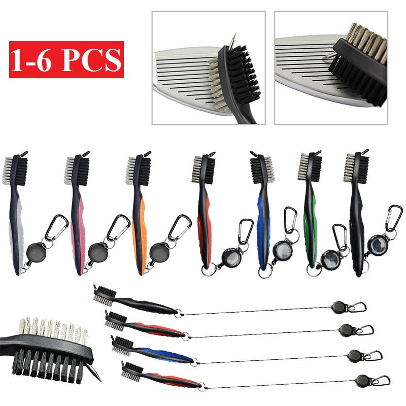 Double Sided Groove Cleaner Brush
