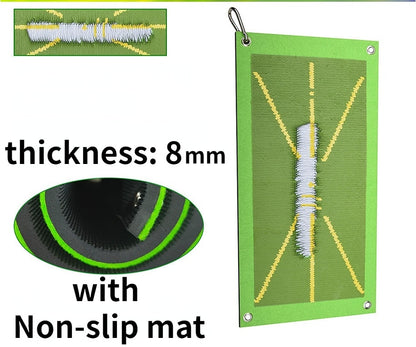 Golf Training Mat for Swing Detection