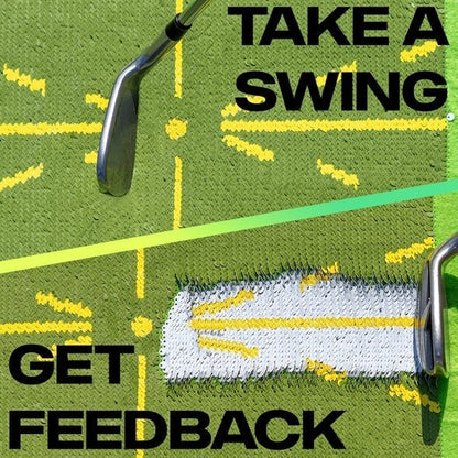 Golf Training Mat for Swing Detection