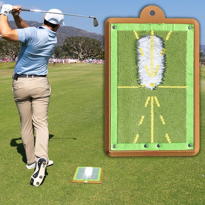 Golf Training Mat for Swing Detection